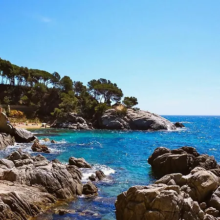 With One Bedroom In Platja D'aro, With Wonderful Sea View, Enclosed... Apartment