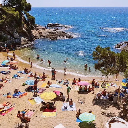 With One Bedroom In Platja D'aro, With Wonderful Sea View, Enclosed... *